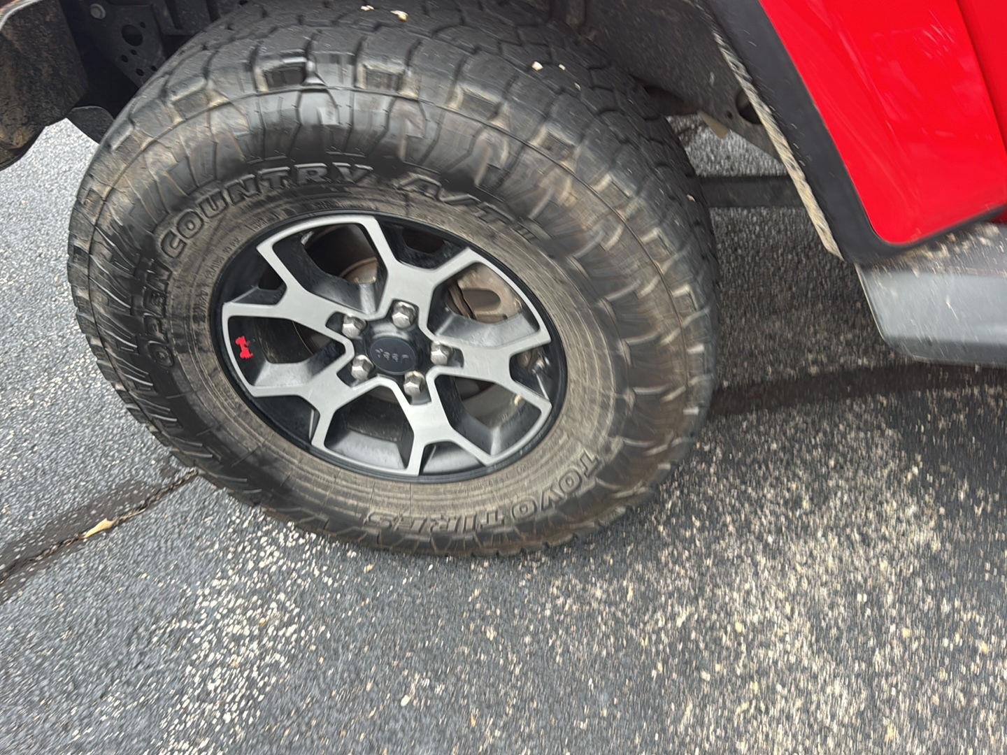 Used 2020 Firecracker Red Clearcoat Jeep Sahara image 11