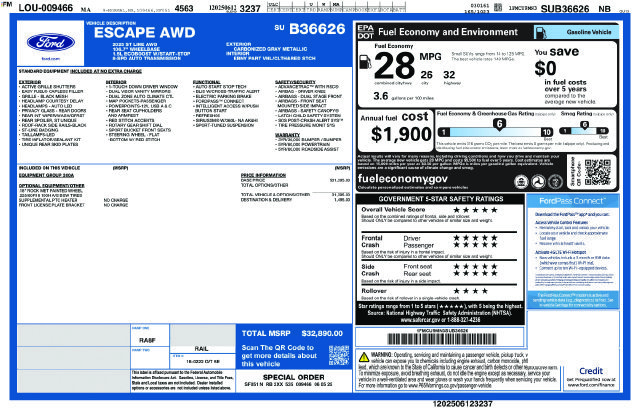 Certified Used 2025 Gray Ford ST-Line image 25