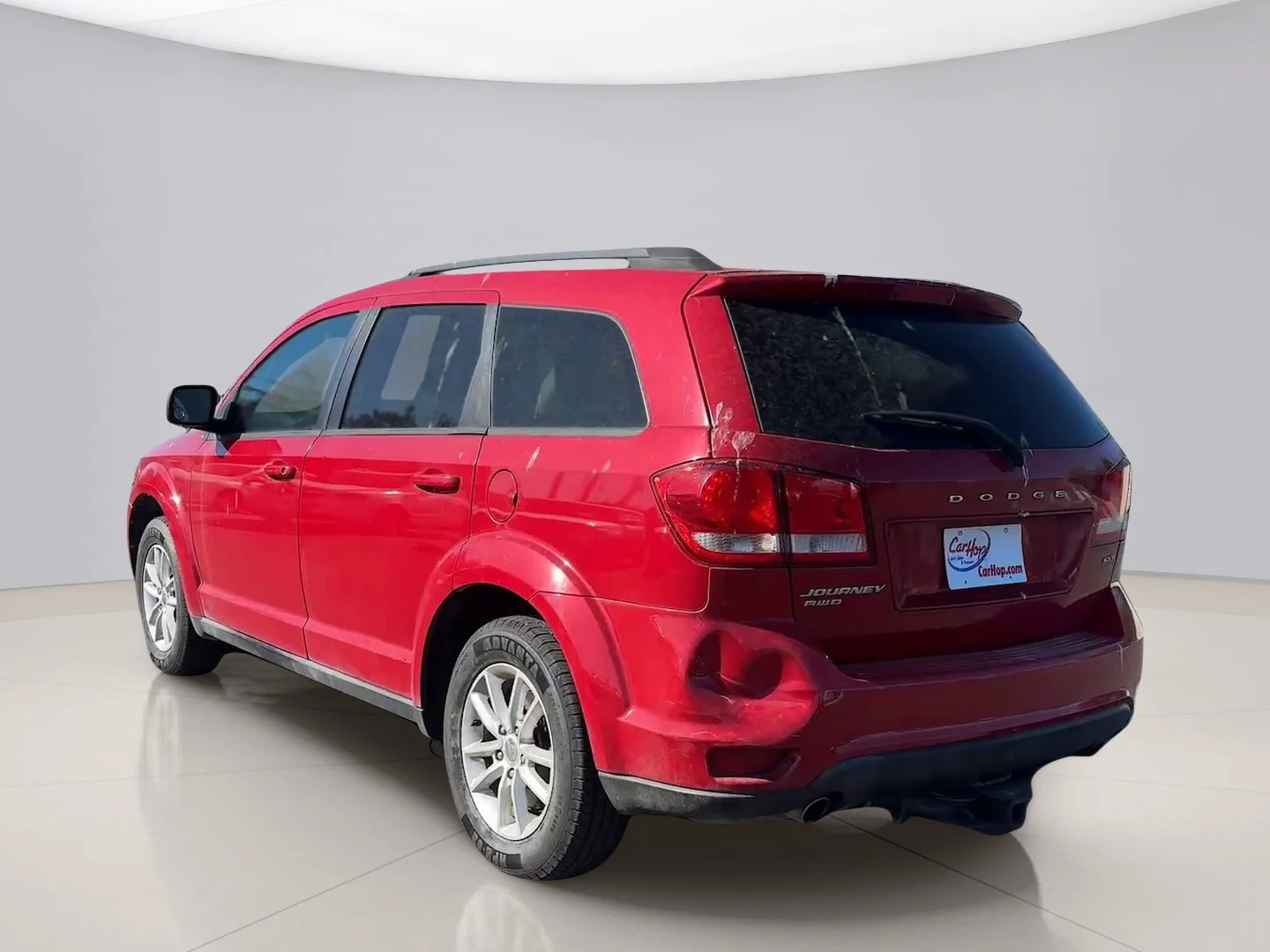 Used 2014 Red Dodge SXT AWD image 3