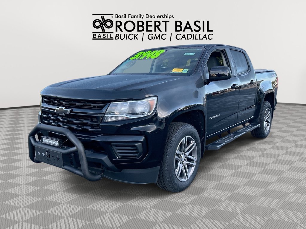 Used 2022 Black Chevrolet Work Truck image 1