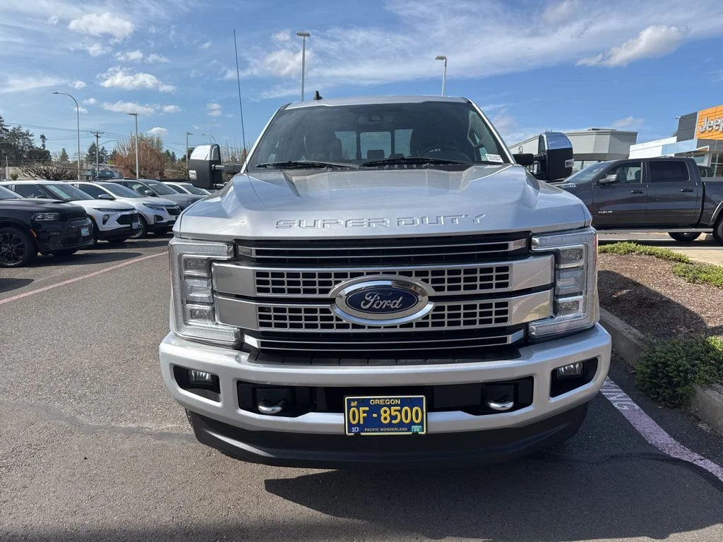 Used 2019 Ingot Silver Ford Platinum image 2