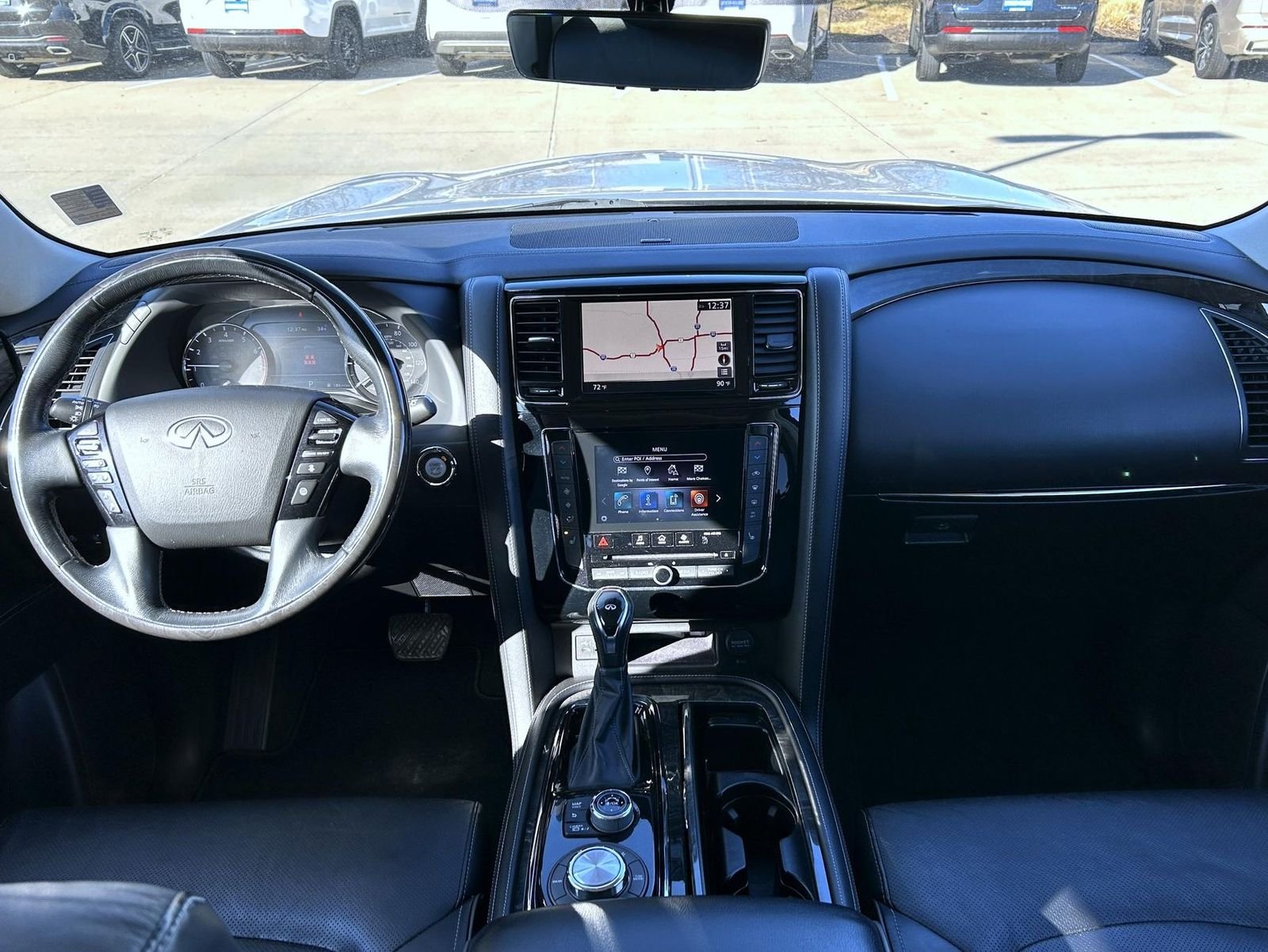 Used 2021 Silver INFINITI LUXE image 12