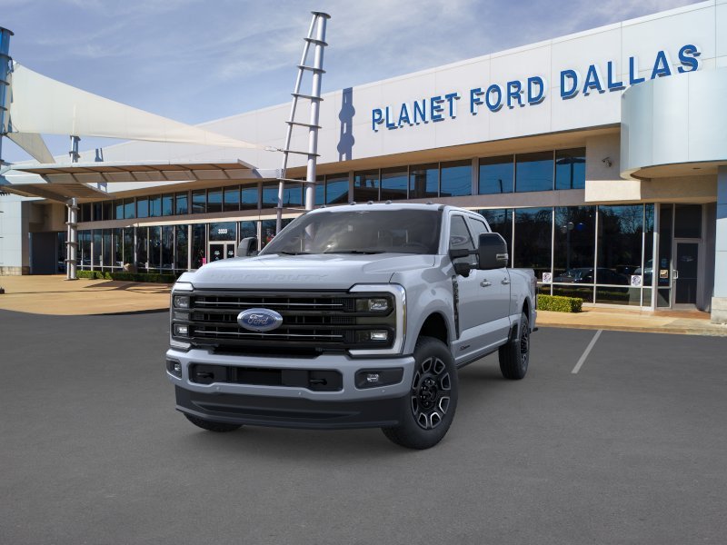 New 2026 Glacier Gray Ford F-350 Platinum image 2