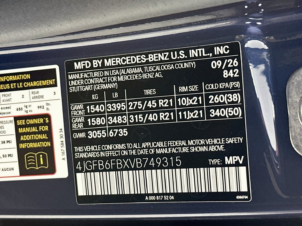 New 2027 Twilight Blue Metallic Mercedes-Benz GLE 450 image 66