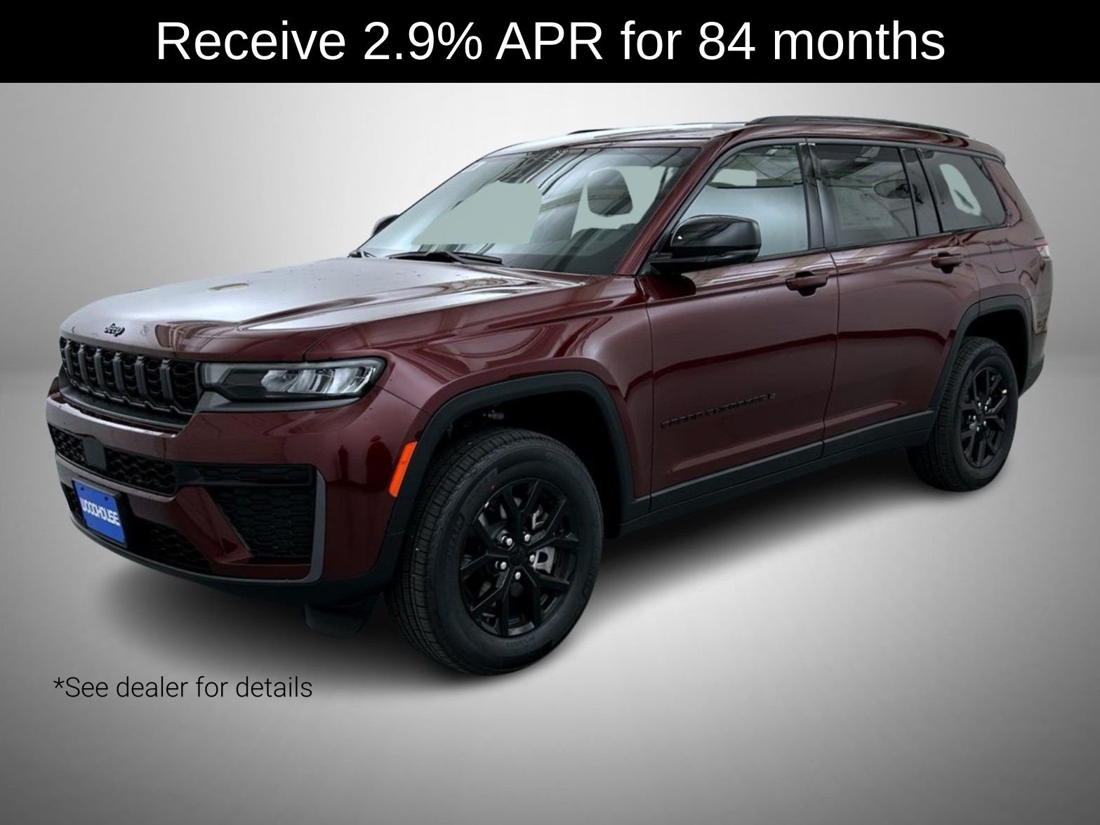 New 2026 Velvet Red Pearl-Coat Exterior Paint Jeep Altitude image 1