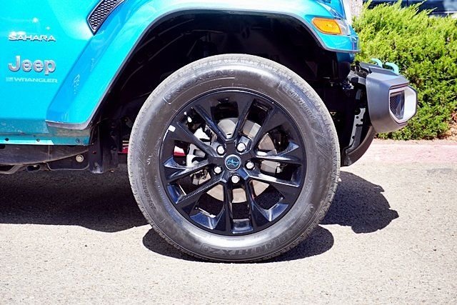 Used 2024 Blue Jeep Sahara 4xe image 7