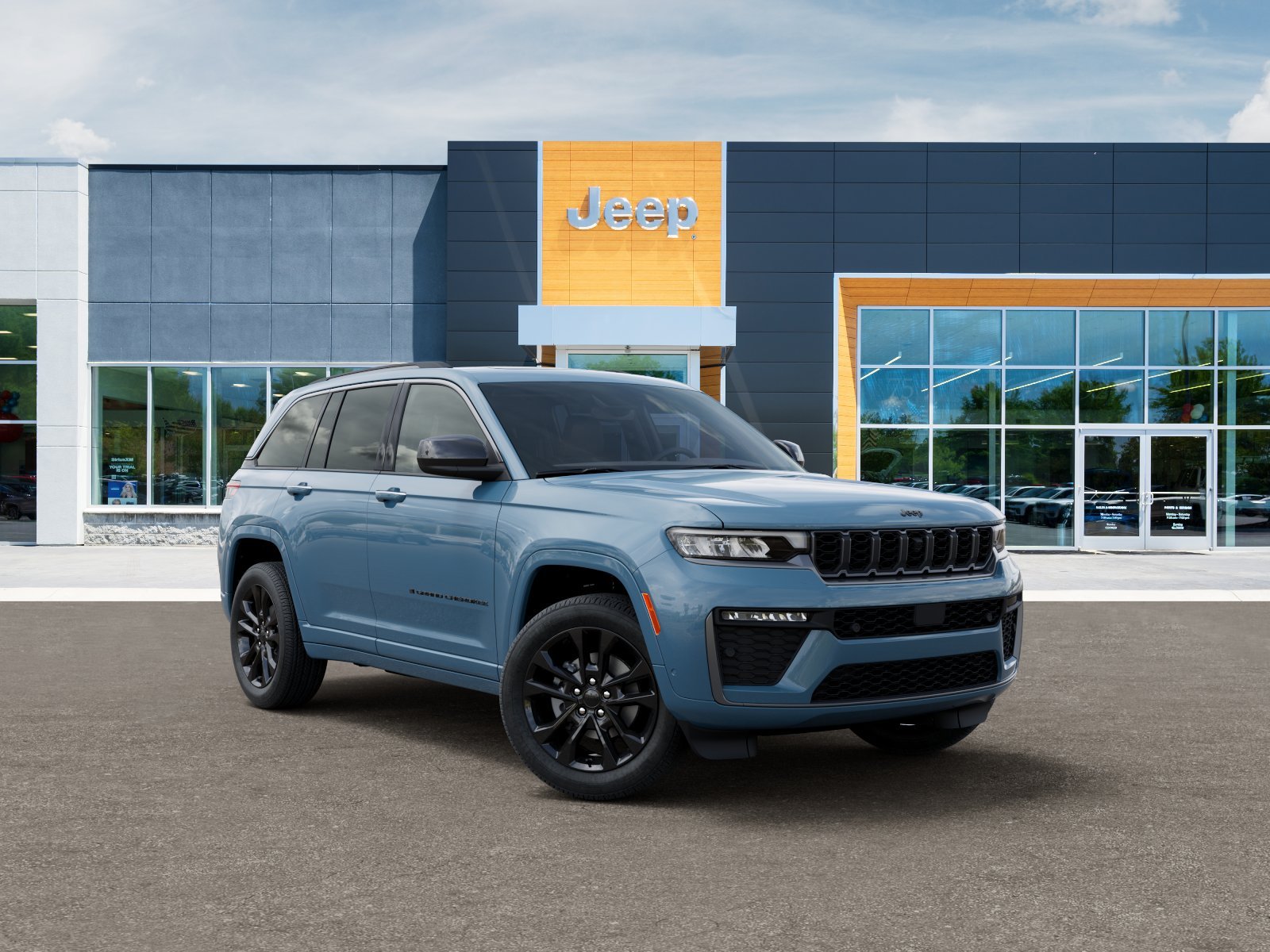 New 2026 Steel Blue Exterior Paint Jeep Limited Reserve image 31