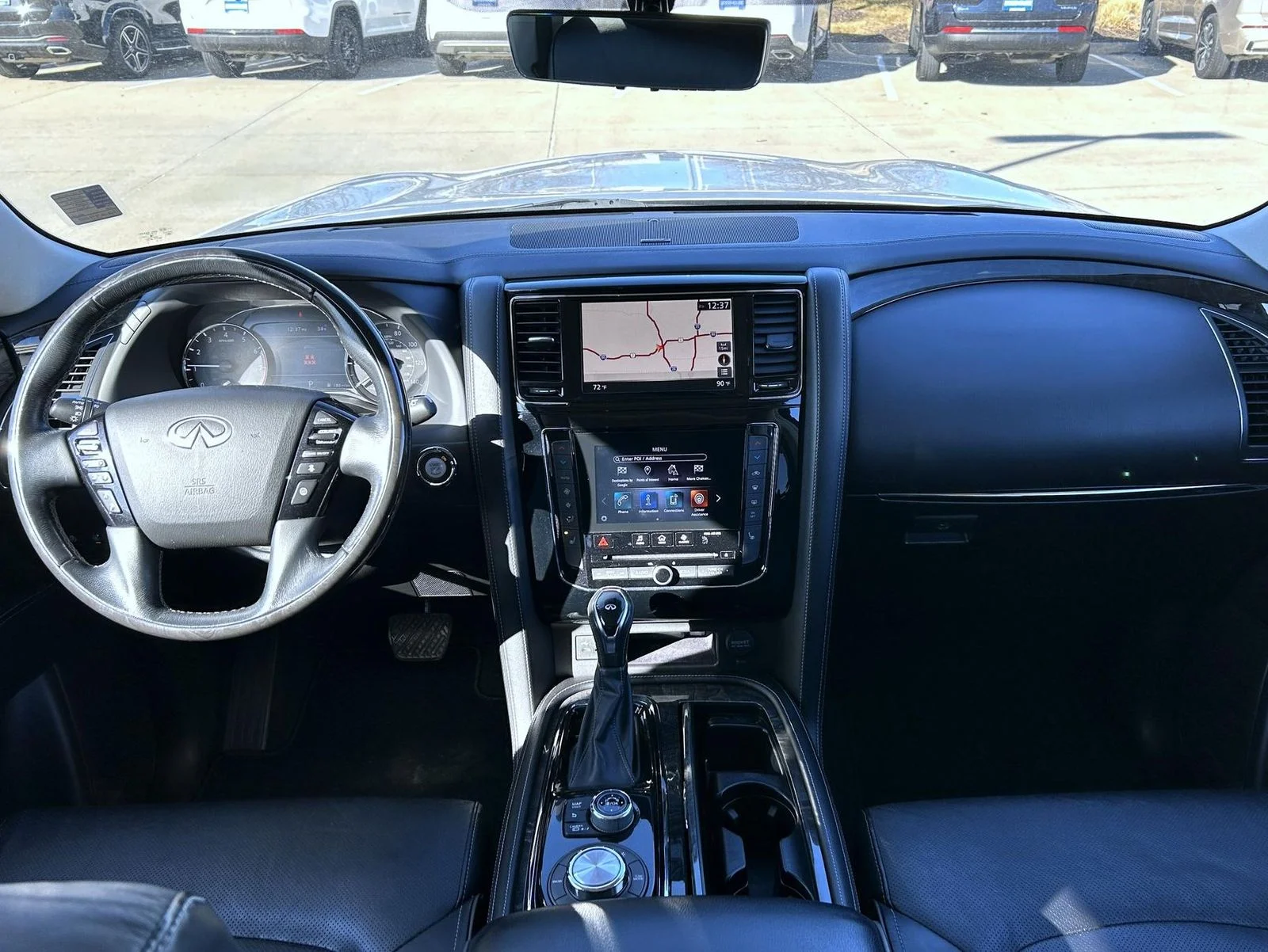 Used 2021 Silver INFINITI LUXE image 12