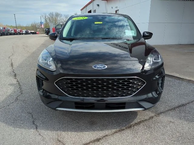 Certified Used 2021 Black Ford SE image 3