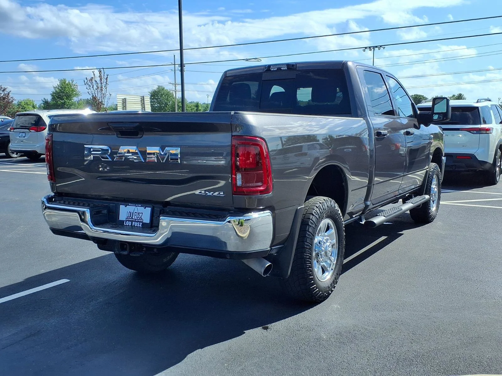 Used 2025 Granite Crystal Metallic Clearcoat Ram Tradesman image 24