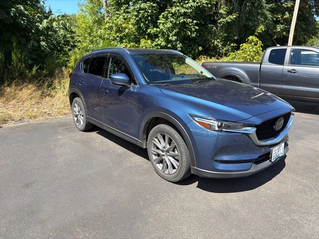 Used 2021 Eternal Blue Mica Mazda Grand Touring image 1