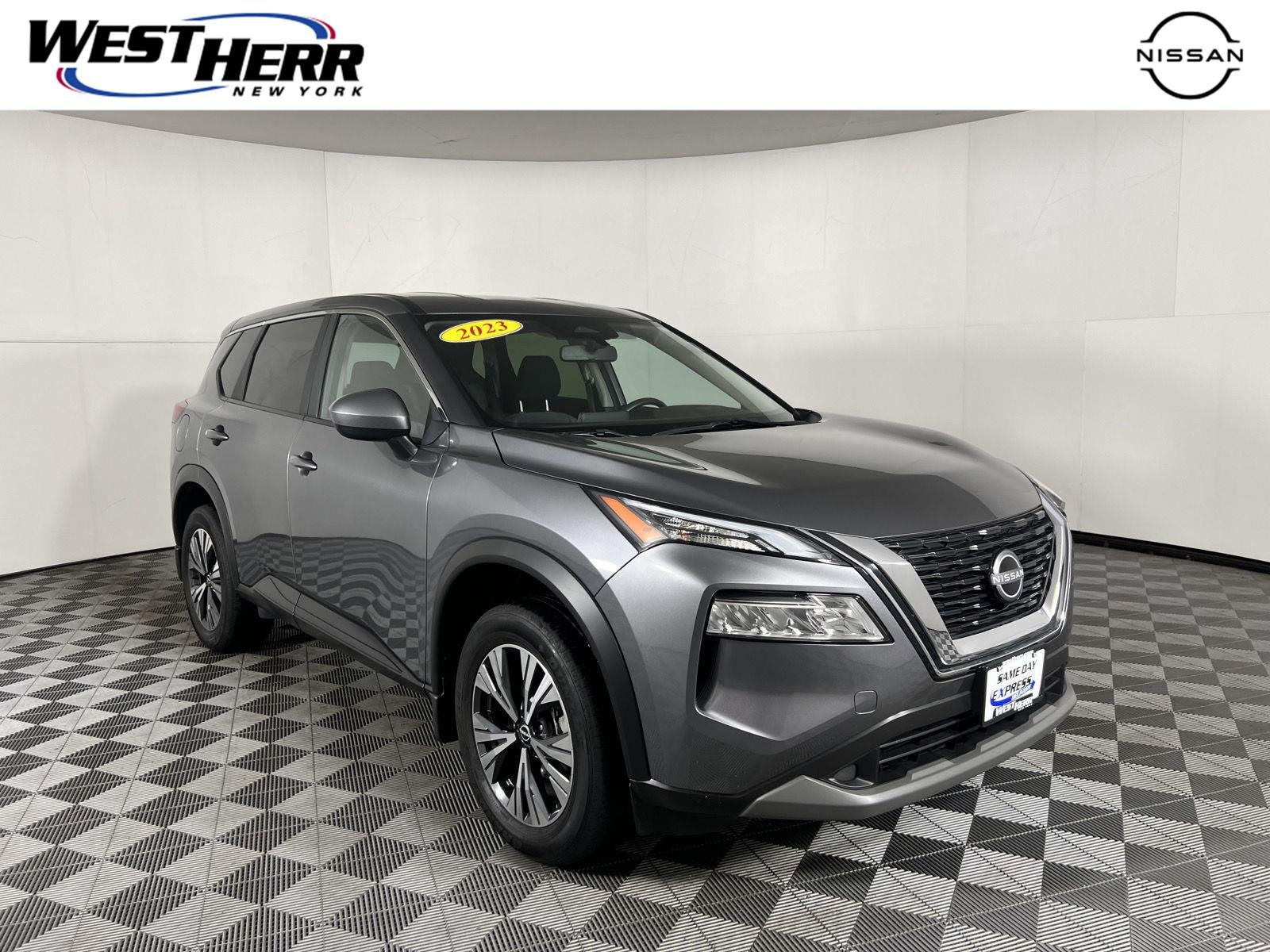 Used 2023 Gun Metallic Nissan SV image 1