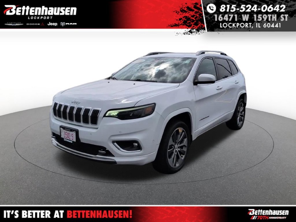 Certified Used 2019 White Jeep Overland image 1
