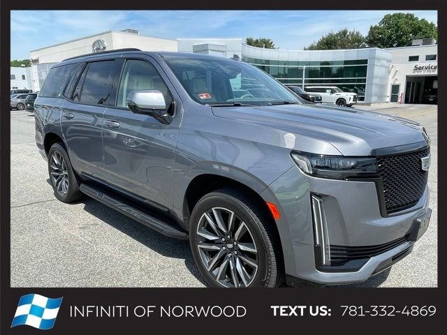 Used 2021 Gray Cadillac Sport Platinum image 1