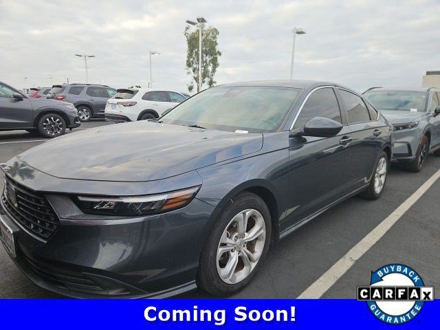 Certified Used 2023 Meteorite Gray Metallic Honda LX image 1