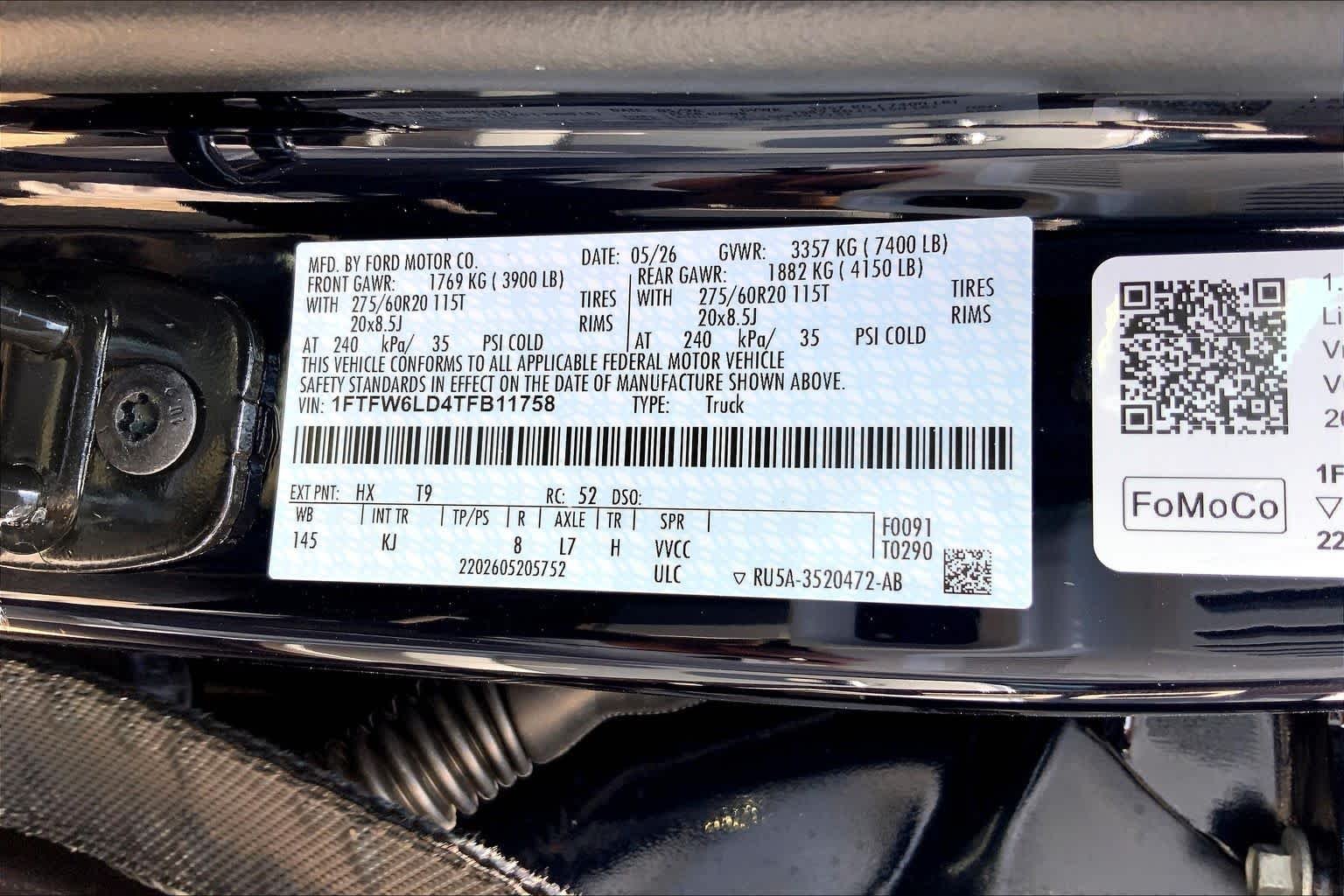 New 2026 Antimatter Blue Metallic Ford King Ranch® image 21
