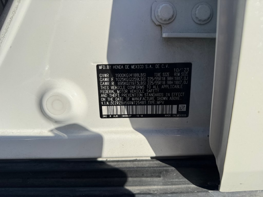 Used 2024 Platinum White Pearl Honda Sport image 26