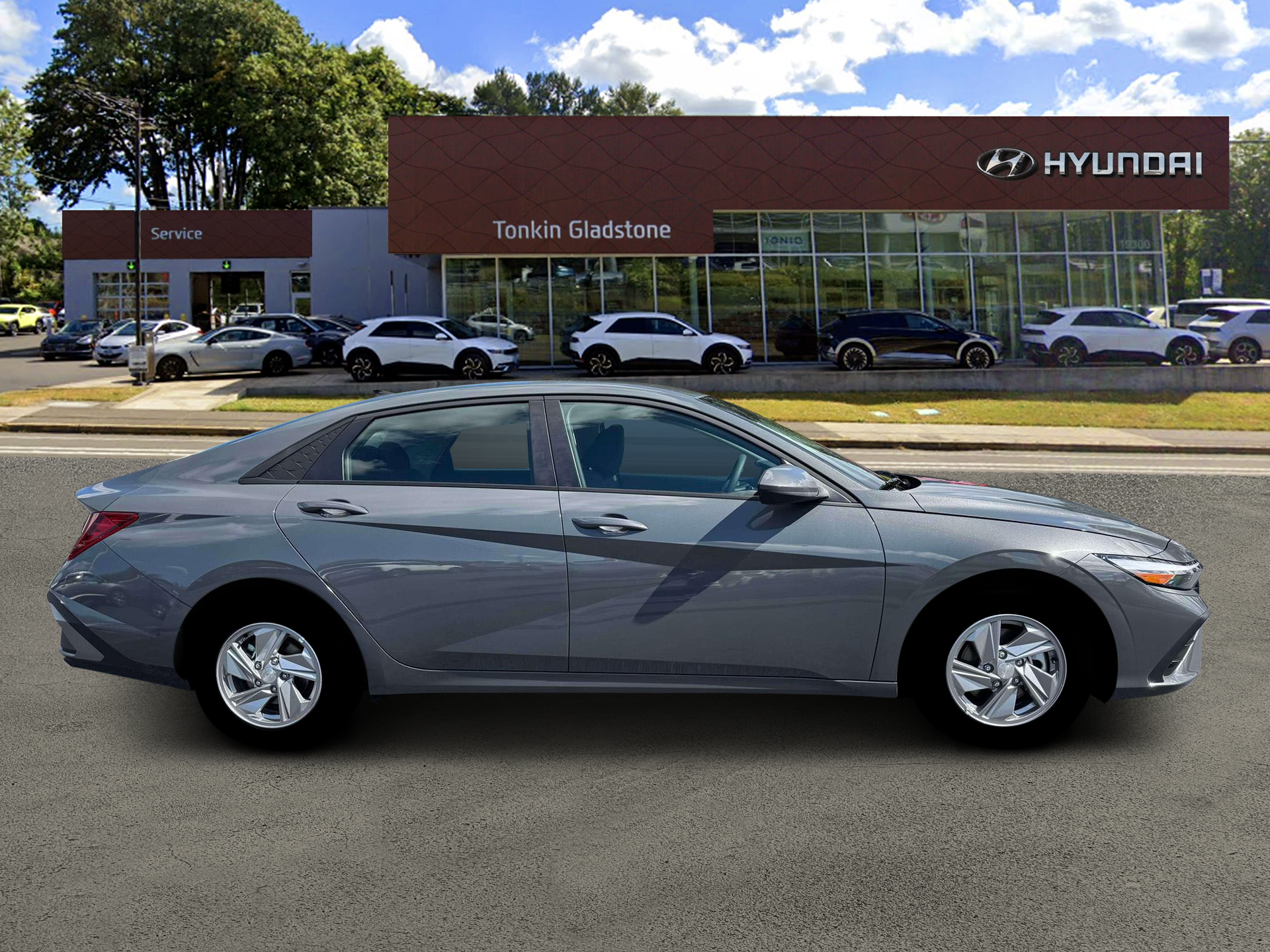 New 2026 Gray Hyundai SE image 9