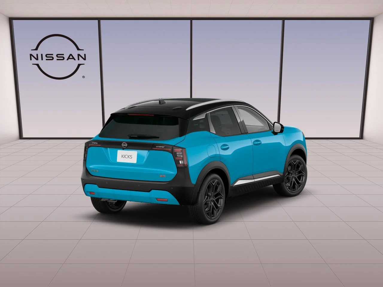 New 2026 Arctic Ice Blue Metallic / Super Black Two-tone Nissan SR image 5