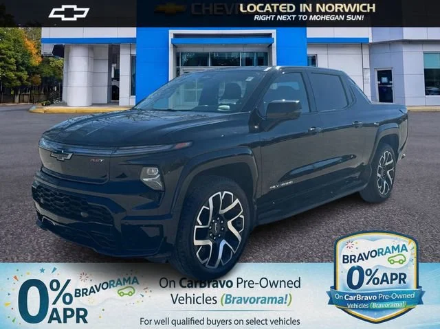 Certified 2025 Chevrolet Silverado EV RST with VIN 1GC402EL2SU408530 for sale in Norwich, CT