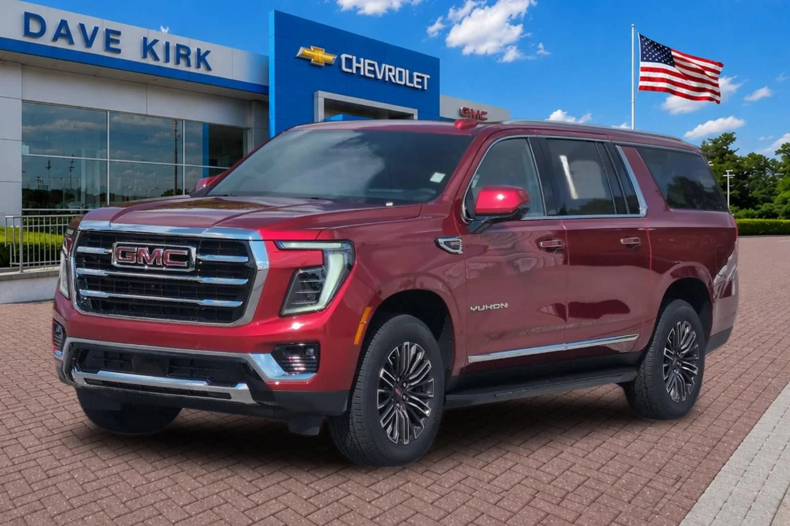 New 2026 Volcanic Red Tintcoat GMC Elevation image 7