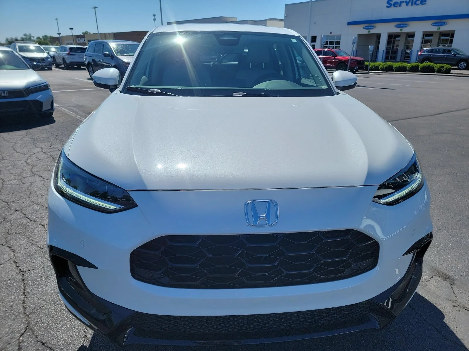 New 2027 Platinum White Pearl Honda EX-L image 2