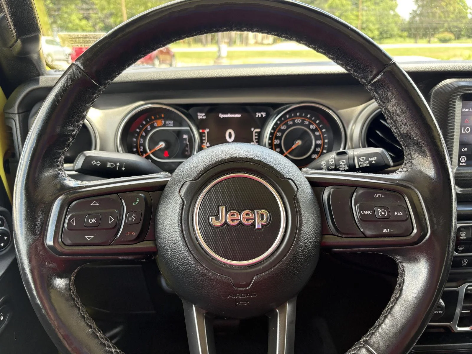 Used 2022 High Velocity Clearcoat Jeep Unlimited Sport S image 22