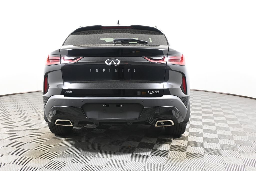 Certified Used 2023 Black INFINITI LUXE image 6
