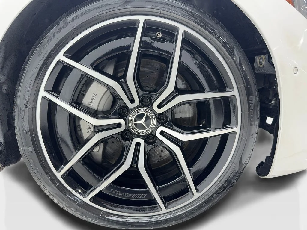 Used 2022 White Mercedes-Benz C 300 AMG® NIGHT PKG,NAV,CAM,PANO,BLIND SPOT image 48