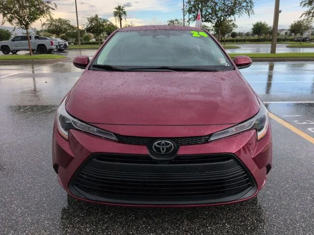 Certified Used 2024 Red Toyota LE image 9