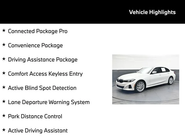 Used 2023 White BMW 330i xDrive image 5