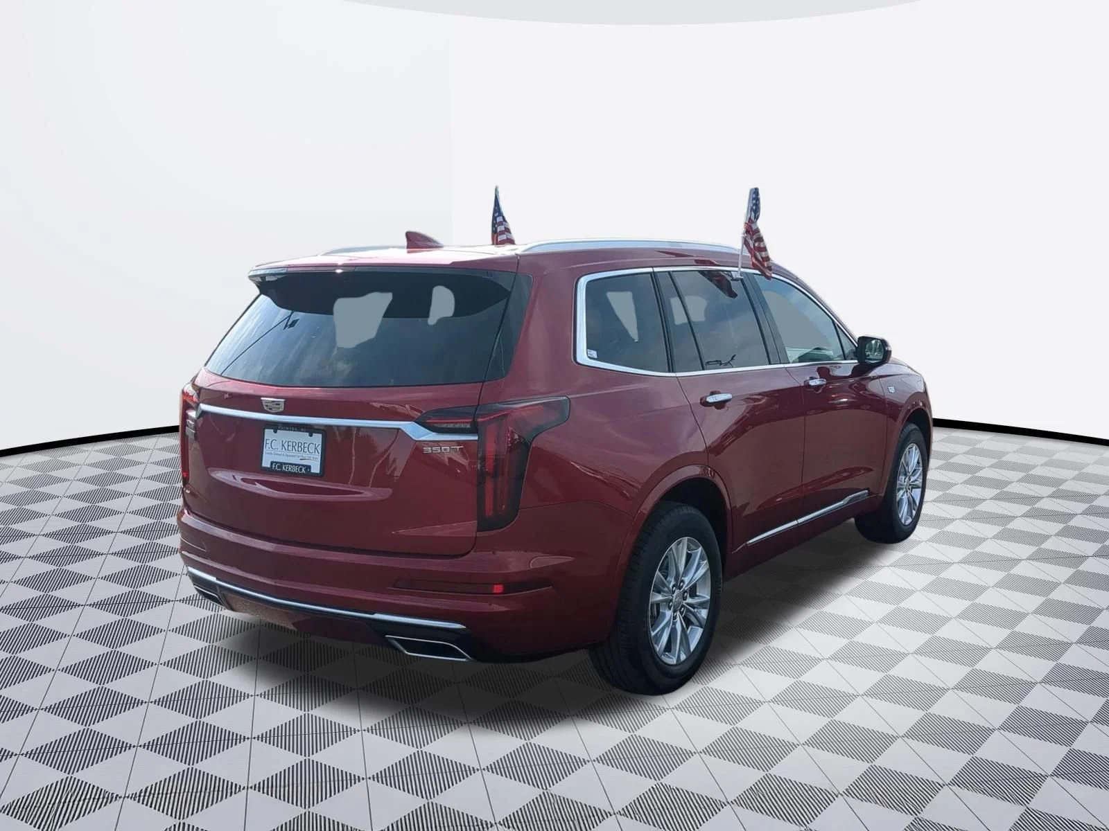 Used 2024 Radiant Red Tintcoat Cadillac FWD Luxury image 7