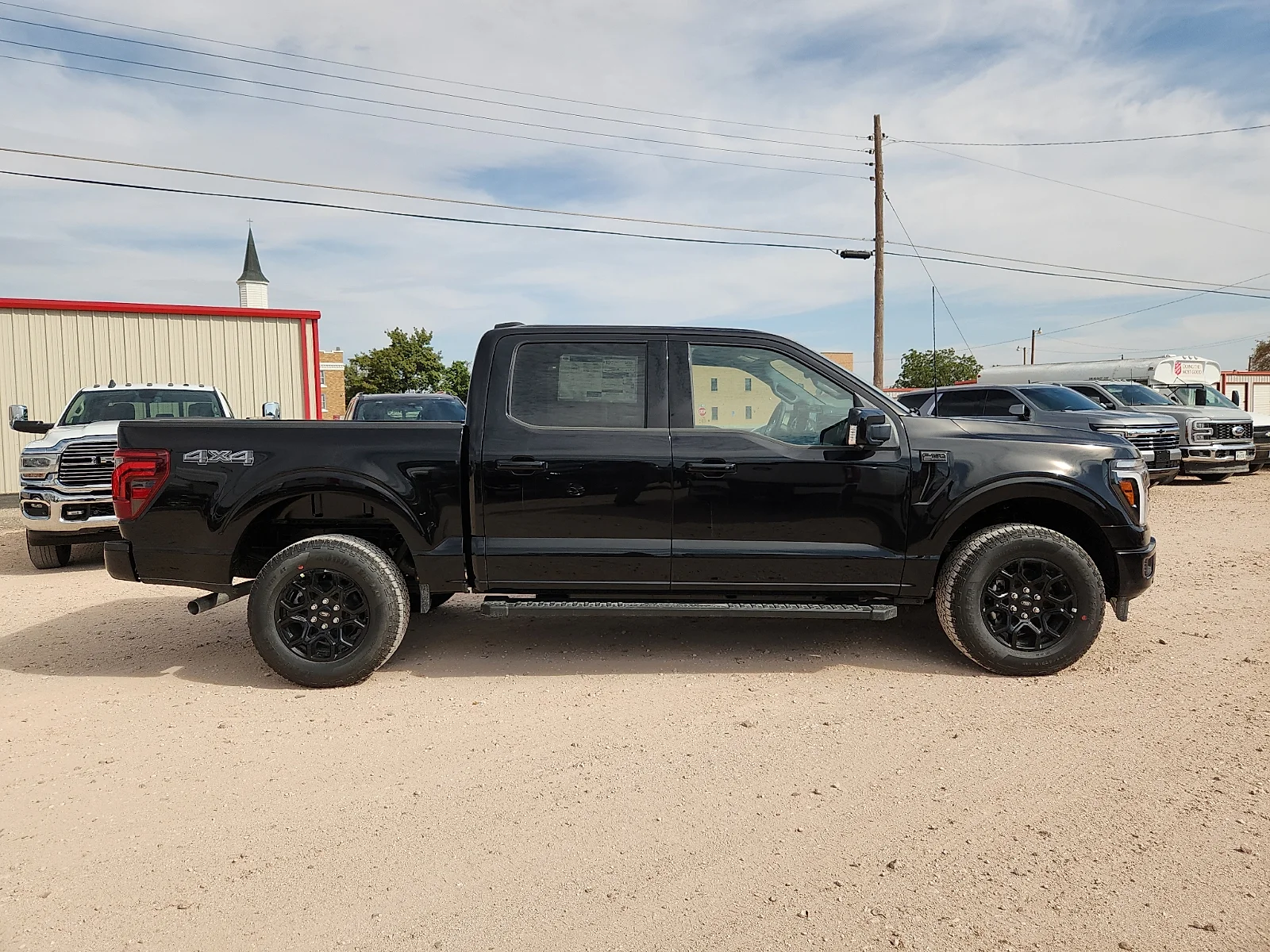 New 2026 Agate Black Metallic Ford Lariat image 8