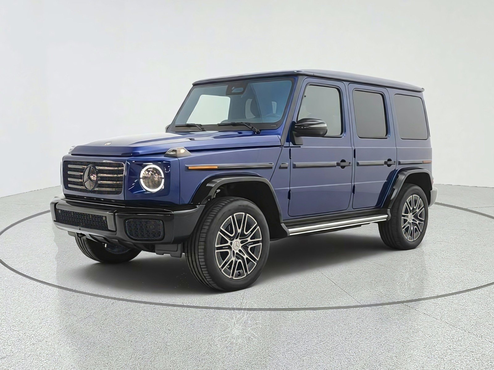 New 2027 Brilliant Blue Mercedes-Benz G 580e SUV image 1