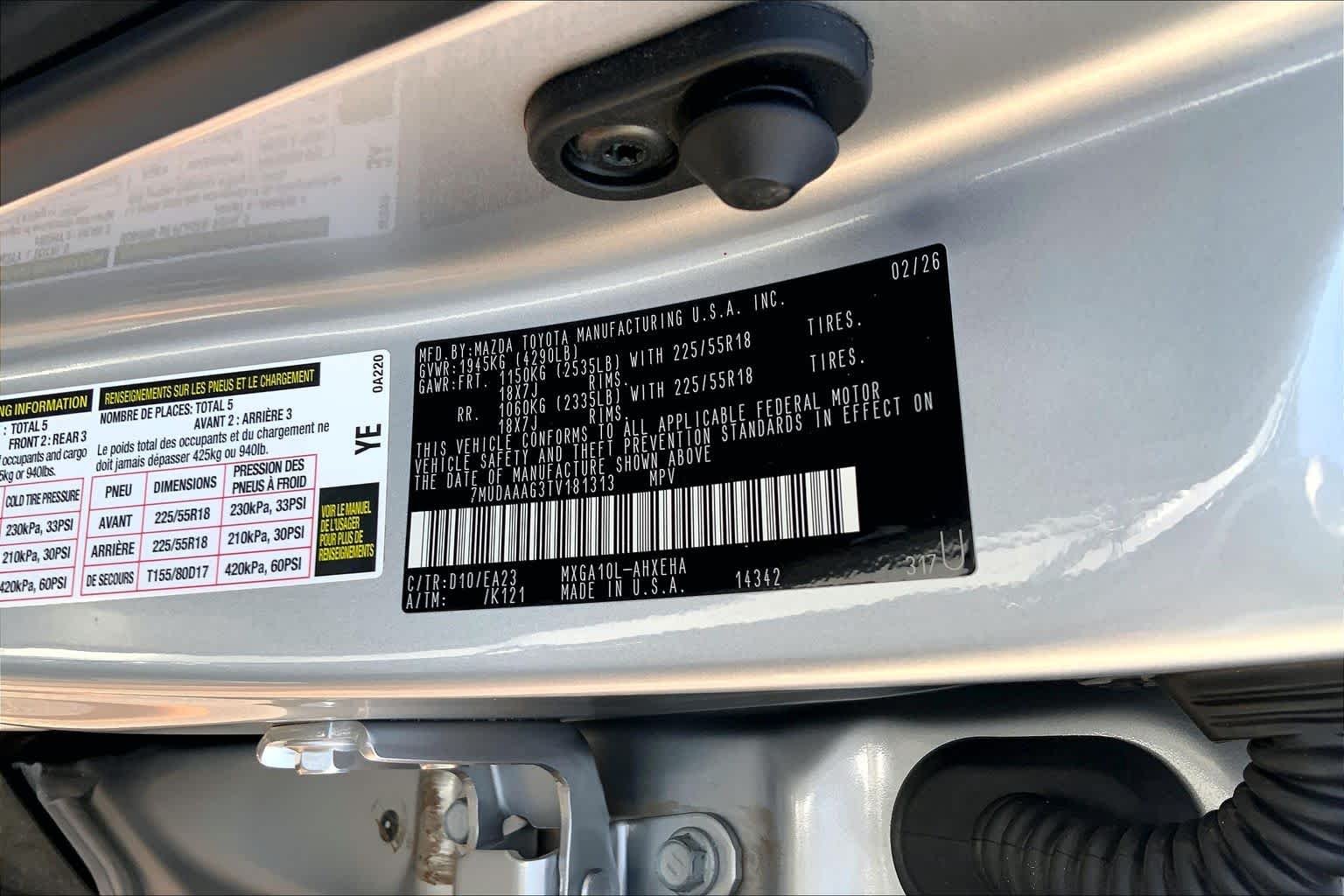 Used 2026 Sonic Silver Toyota XLE image 37