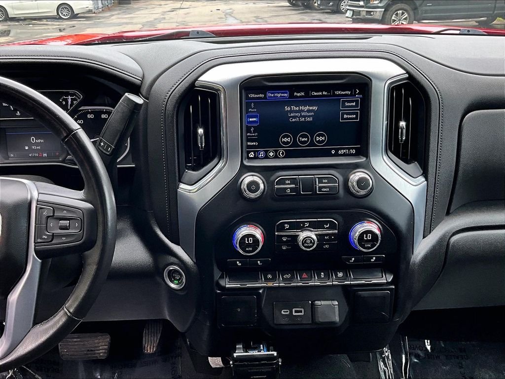 Used 2022 Cardinal Red GMC SLE image 18