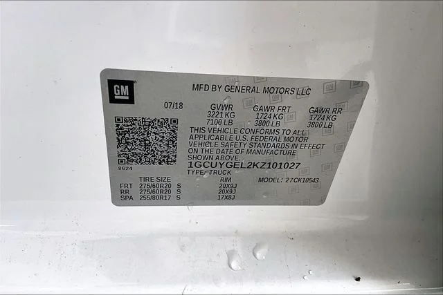 Used 2019 White Chevrolet LTZ image 16