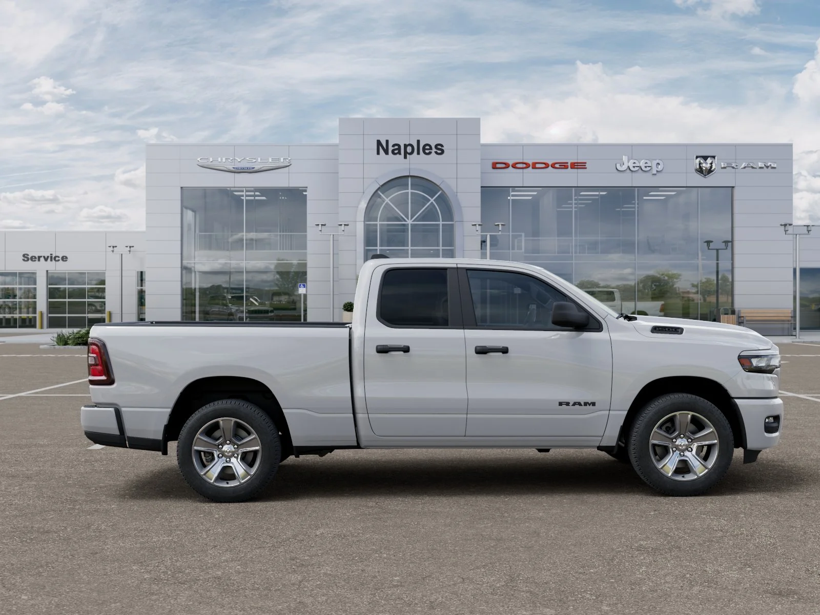 New 2026 Bright White Clear-Coat Exterior Paint RAM Express image 47