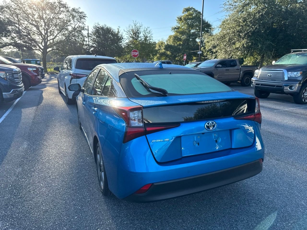Used 2021 Blue Toyota Limited image 8