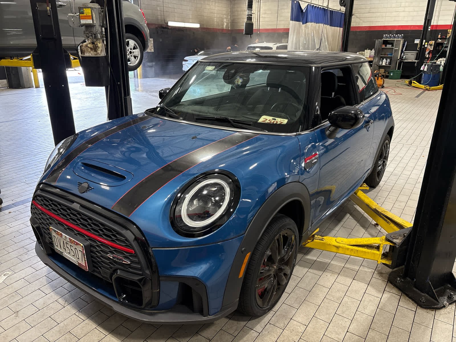 Used 2023 Island Blue Metallic MINI John Cooper Works image 12
