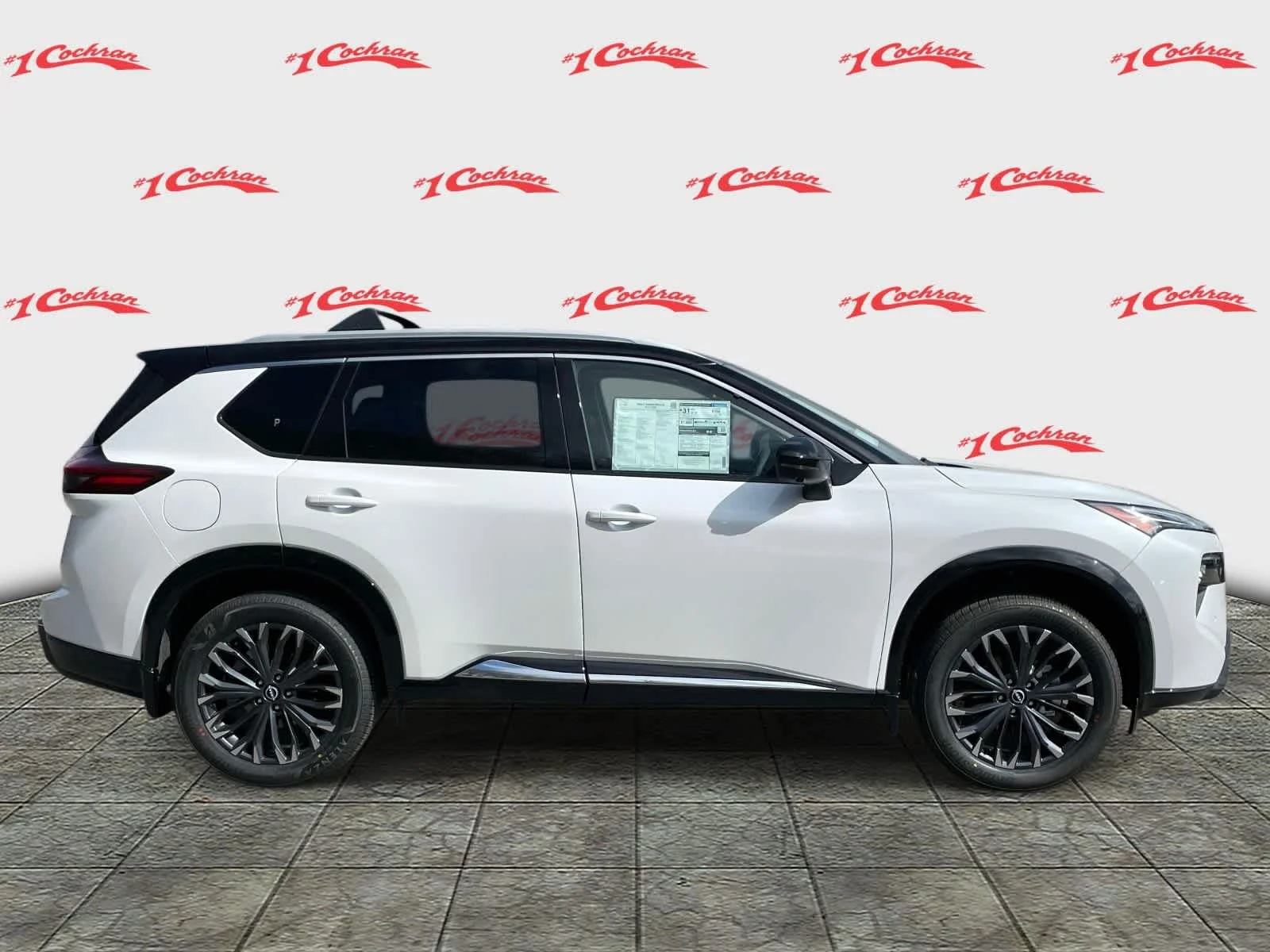 New 2026 Everest White Pearl/Super Black Nissan Platinum image 6