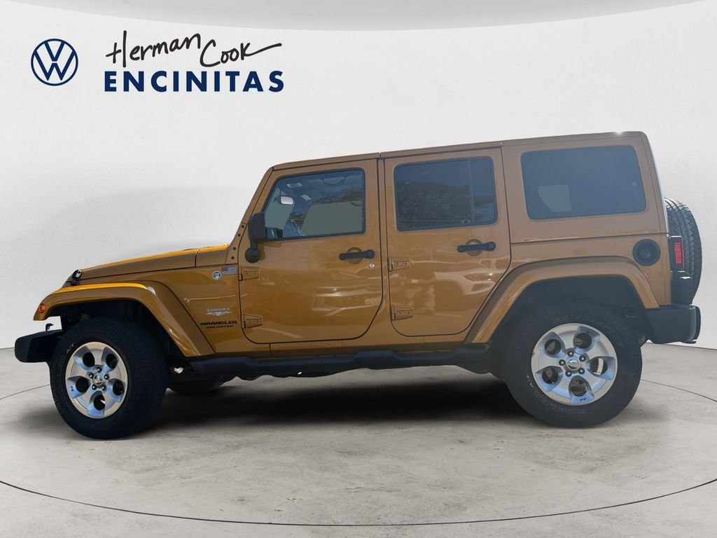 Used 2014 Jeep Wrangler Unlimited Sahara with VIN 1C4BJWEG9EL198761 for sale in Encinitas, CA