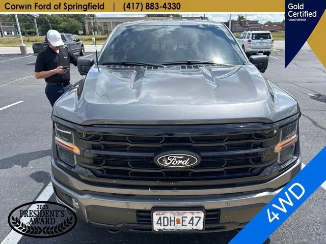 Certified Used 2024 Carbonized Gray Metallic Ford XLT image 2