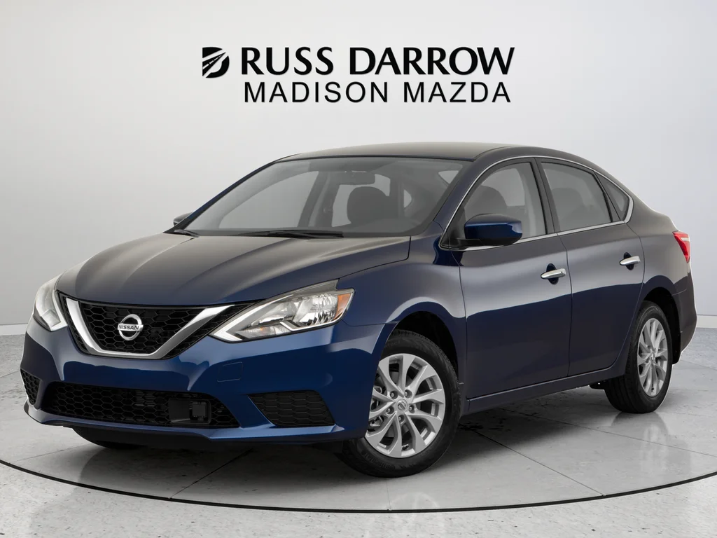 Used 2019 Blue Nissan SV image 8