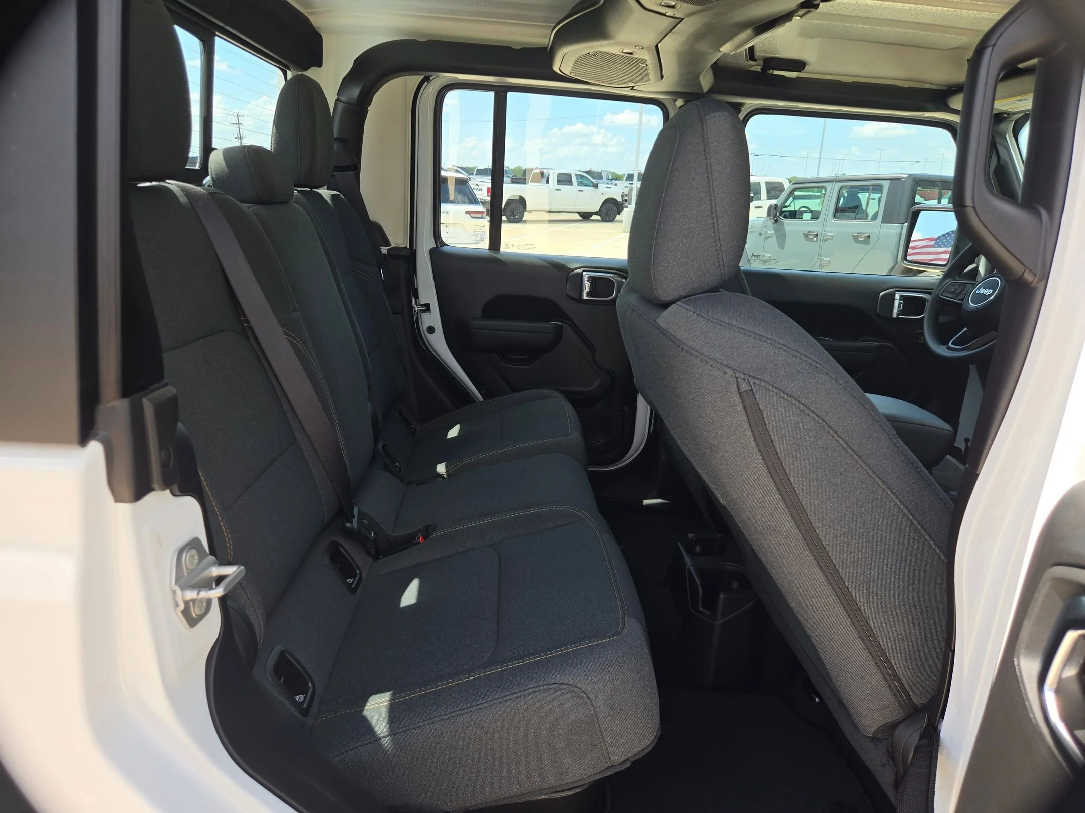 New 2026 Bright White Clearcoat Jeep Sport image 21