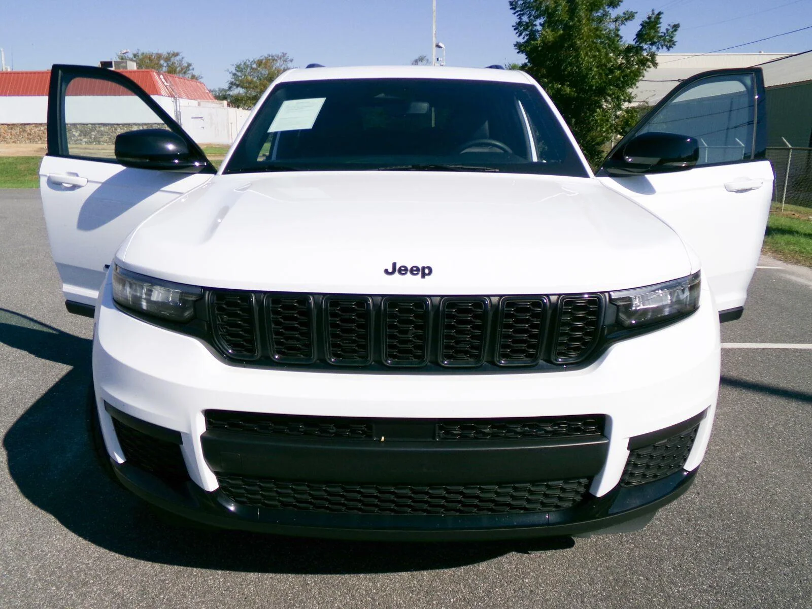 Used 2023 Bright White Clearcoat Jeep Altitude image 7
