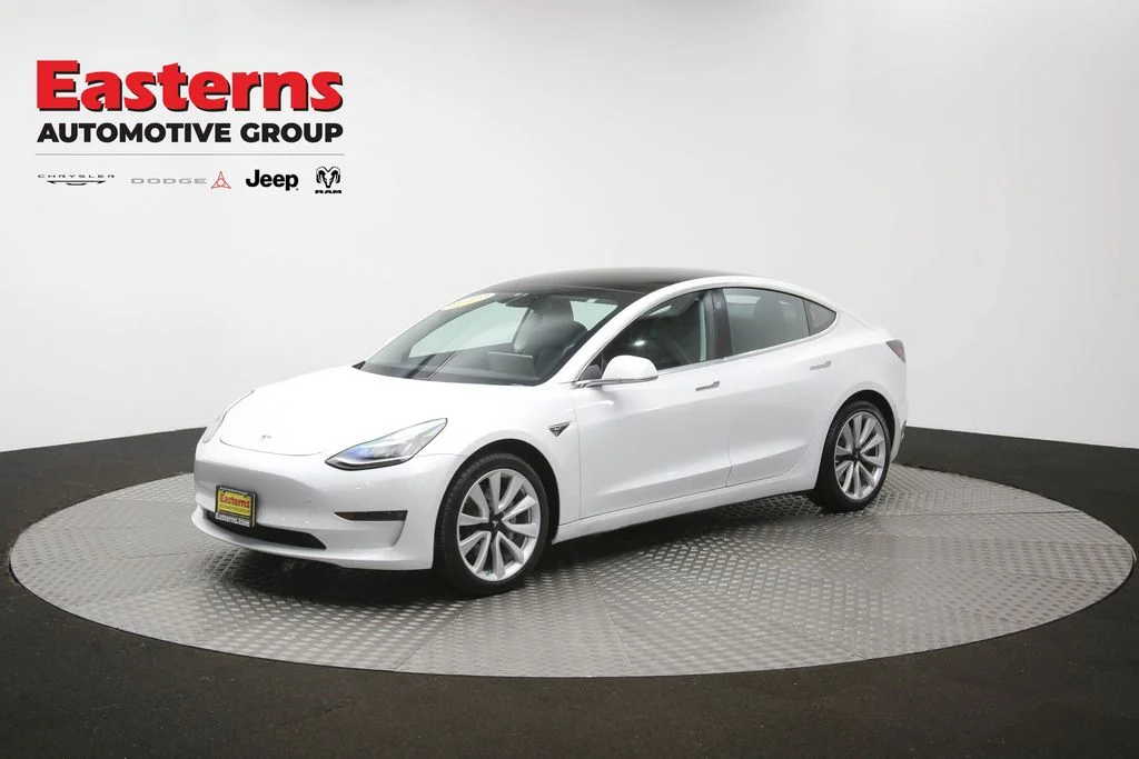 Used 2019 White Tesla Standard Range Plus image 50