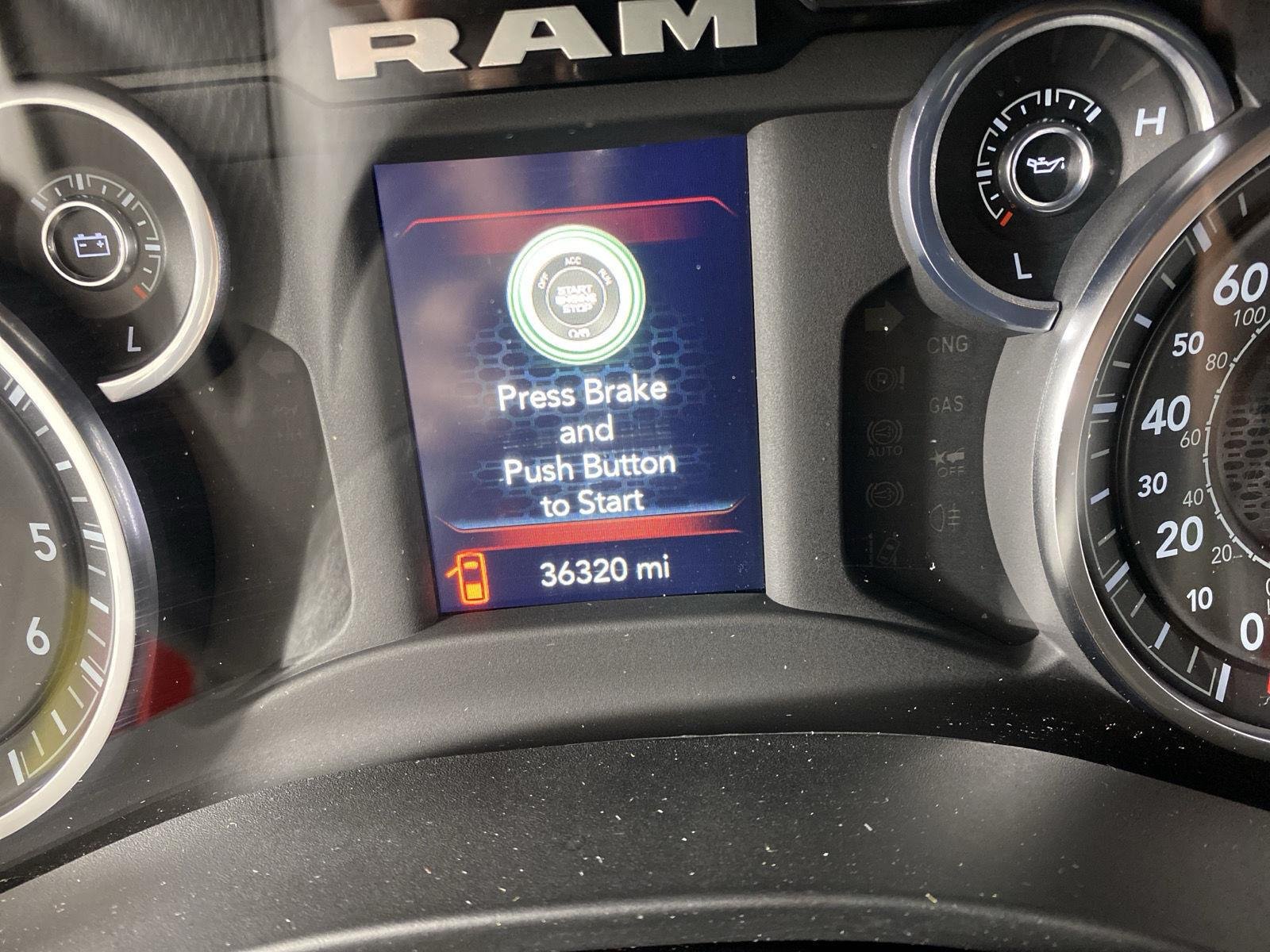 Used 2024 Flame Red Clearcoat Ram Tradesman image 15