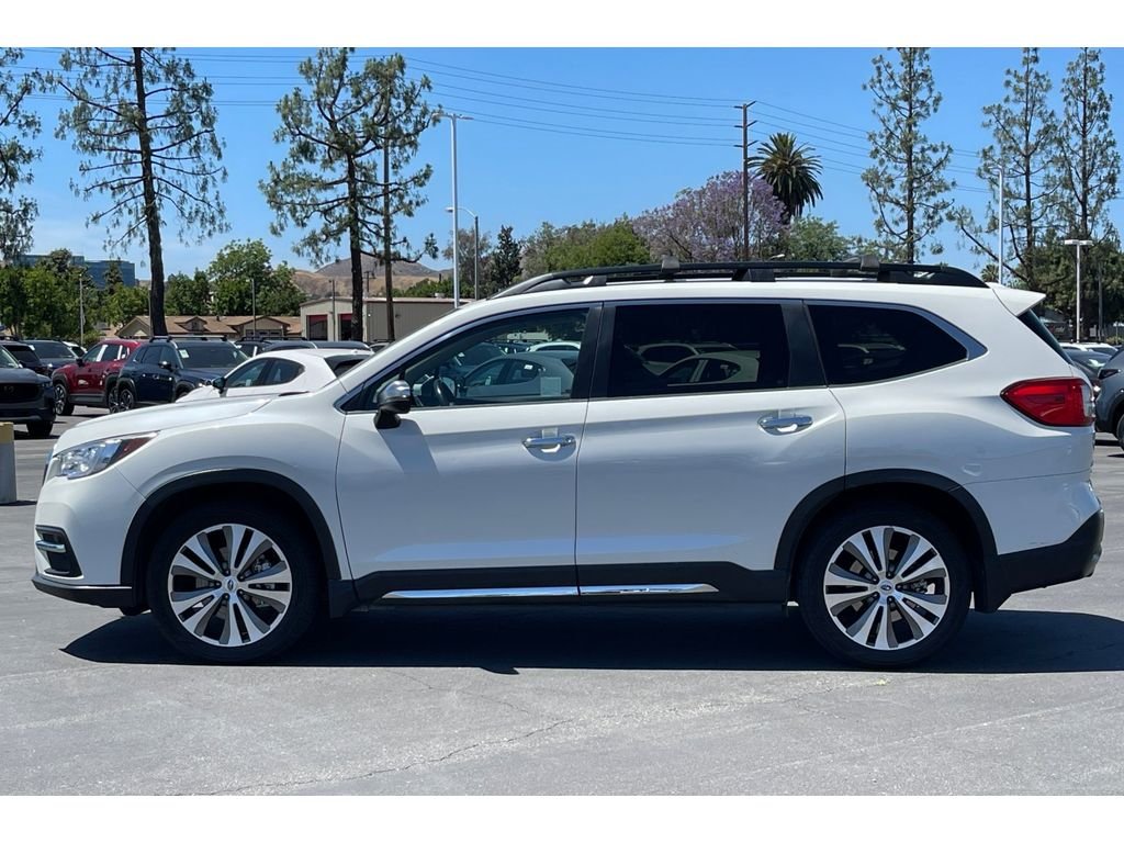 Used 2021 Crystal White Pearl Subaru Touring image 2