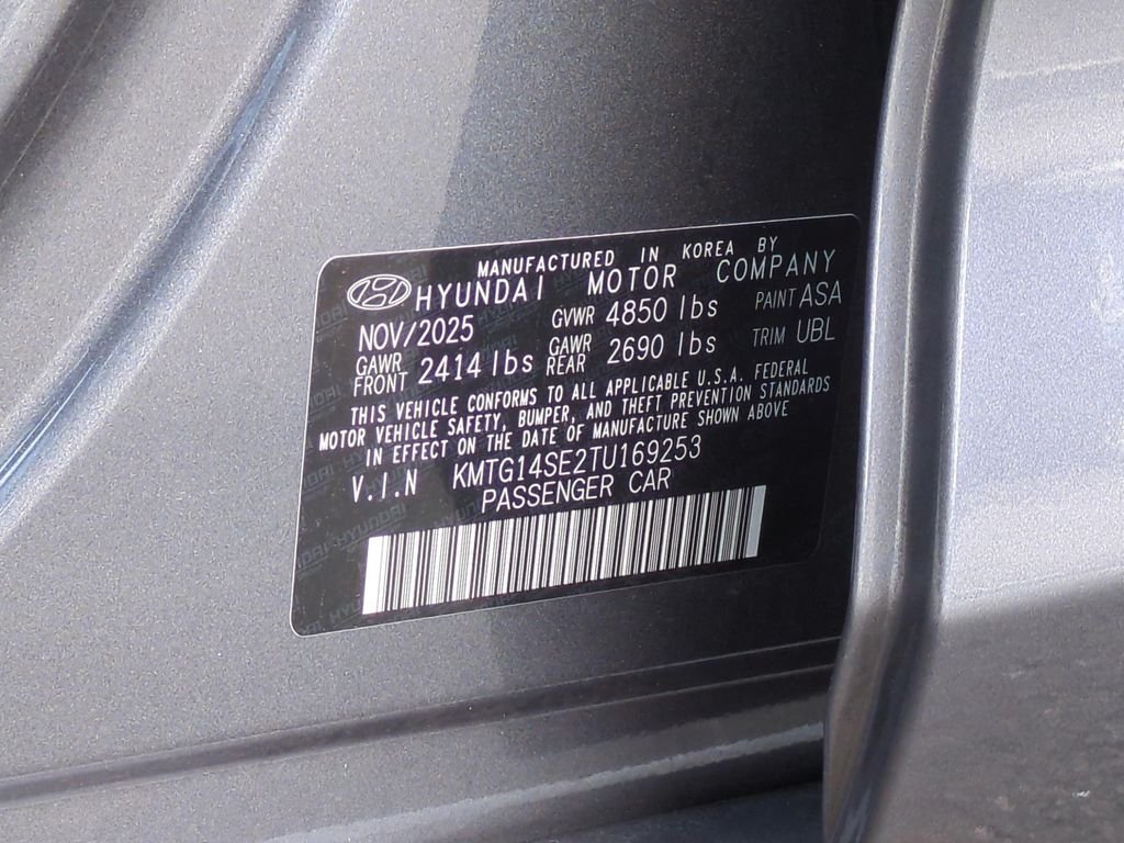 Certified Used 2026 Blue Genesis 3.3T Prestige Graphite image 23